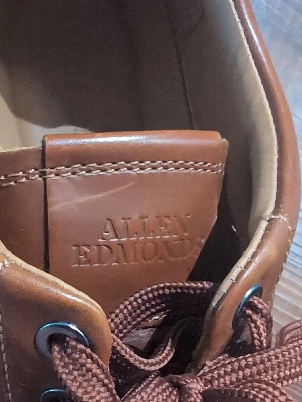 Allen Edmonds smooth brown